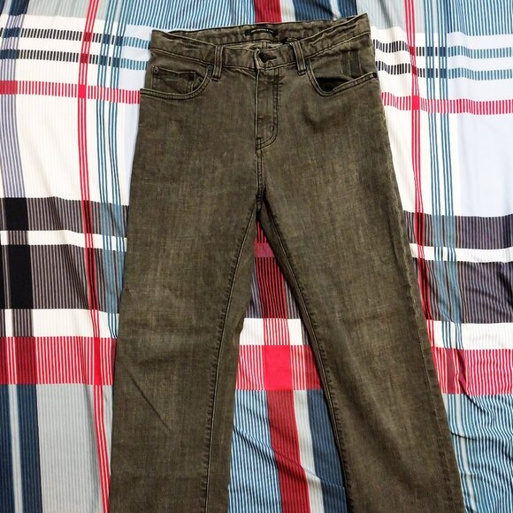 John Varvatos Jeans Mens 30x28 Gray Medium Wash Authentic Fit Straight Leg - Picture 1 of 2